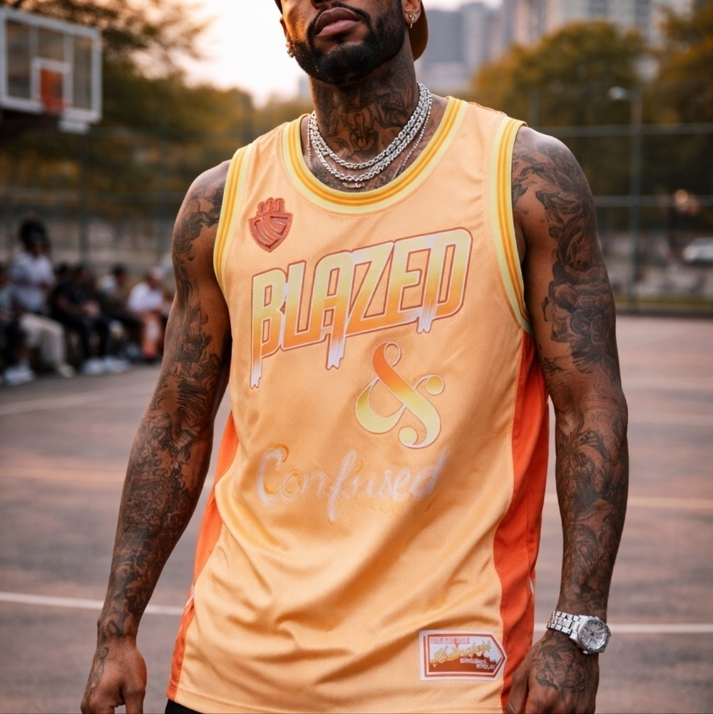 Original Fables Urban Jersey Blazed & Confused Higher Power Large New